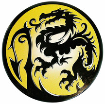 Medieval Wooden Shield Beautiful Dragon Design Decorative Viking Shield 24&#39;&#39; - £128.00 GBP