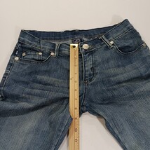 Victoria Beckham Rock & Republic Women's Blue Denim Cropped Jeans Size 28 Crown  image 8