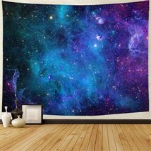 Multi-Functional Galaxy Tapestry - Space Wall Hanging for Living Room, S... - $18.00 CAD