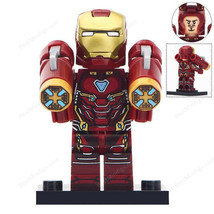 New Iron Man Mark 50 suit (Fully Armed) Marvel Avengers Infinity War Minifigure  - $13.97