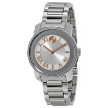 Movado Bold 3600244 Stainless Steel Roman Markers Watch - £197.53 GBP