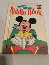 Disney&#39;s Mickey Mouse Riddle Book ( 1972, Hardcover) - £3.12 GBP