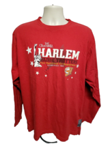 Harlem Globe Trotters Magicians of Basketball Adult Large Red Long Sleev... - £11.87 GBP