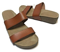 Universal Thread Womens Slide Sandals Rust Color Size 6.5 - £11.00 GBP