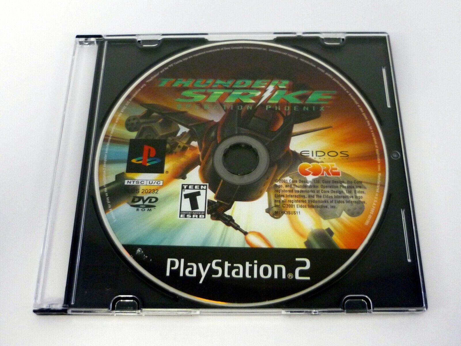 Thunder Strike: Operation Phoenix Authentic Sony PlayStation 2 Disc + Ca... - $1.48