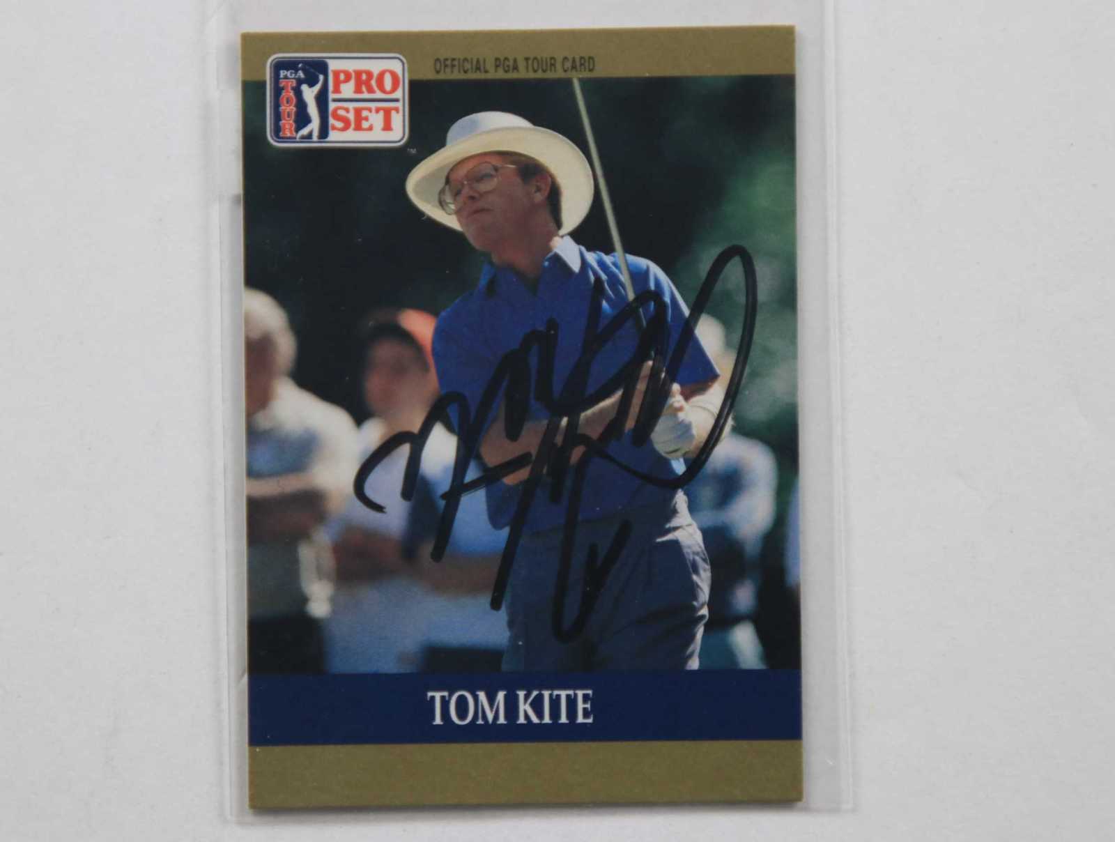 Tom Kite Signed Autographed PGA Golf Trading Card - $15.00