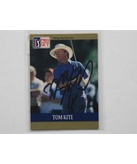 Tom Kite Signed Autographed PGA Golf Trading Card - $15.00