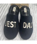 Dearfoams Cozy Fathers Special Slippers With Memory Foam Easy Slipins sz... - $820.05 MXN