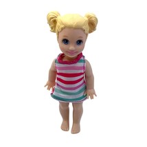 Mattel Barbie Toddler Doll Kelly Baby Sister with Dress Blonde Hair 2017 - £11.08 GBP
