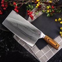 Master Chef Kitchen Knife 4Cr14 Stainless Steel Chopping Cleaver Cutter ... - £19.90 GBP