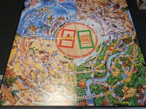 1995 National Geographic MISSION: SURVIVAL Board Game - replacement pieces - $10.28