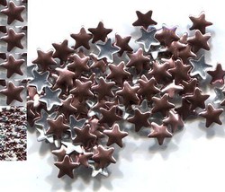 STARS Smooth Rhinestuds 6mm  MAUVE  Hot Fix  iron on  2 Gross  288 Pieces - £5.29 GBP