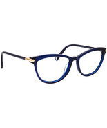 Warby Parker Eyeglasses Louise SM 3356 (Small) Dark Blue/Gold Cat Eye 52... - $140.42 CAD
