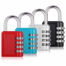 MAXPERKX 4-Digit Combination Number Lock - Padlock for Locker, Home, Office, and - £3.34 GBP