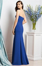 Dessy 2935..Full Length, Strapless, Mermaid style Dress..Sapphire...Size 12..NWT - £66.95 GBP