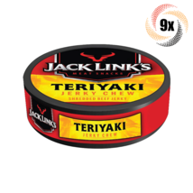 9x Tins Jack Link's Teriyaki Premium Beef Shredded Jerky Chew Tins .32oz - $23.10