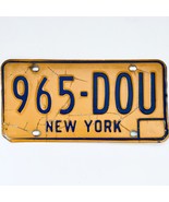  United States New York Base Passenger License Plate 965-D0U - £24.39 GBP