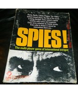 Simulations Publications SPI 1981 SPIES VINTAGE BOARD GAME -Unplayed - $38.00