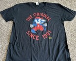 Mario Nintendo The Original Since 1981 Men’s Graphic T-Shirt Size XL - $14.01