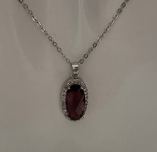 Nikola Valenti Purple Amethyst 20” Silver Necklace - $54.45