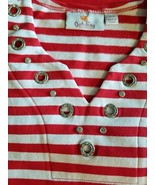 Quacker Factory ~ 2 Piece Women's Size XXS Red Striped T-shirt & Crop Pa... - €25,83 EUR Quacker Factory ~ 2 Piece Women's Size XXS Red Striped T-shirt & Crop Pa... - €25,83 EUR