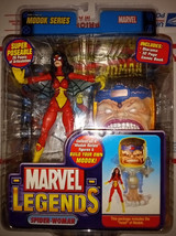 Brand New 2006 Marvel Legends Modok Series Spider-Woman action figure - £55.30 GBP
