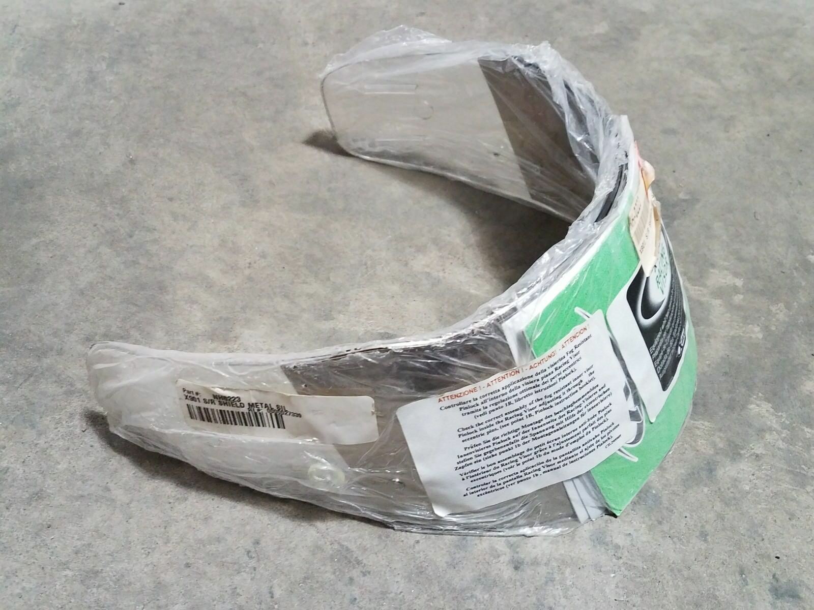 NOLAN X-LITE Metal Silver Helmet Shield Visor Lens, X-901, NH-0223 - $23.99