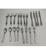 Lot of 19 Pieces Oneida VORTEX Stainless Flatware - $23.15