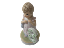 Geo Z Lefton The Christopher Collection Birthday Girl Figurine Age 8 03448H - $9.99