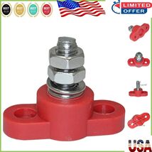 Compact Insulated Battery Junction Block with 3/8 Lug and Custom Mounting - $23.90 CAD