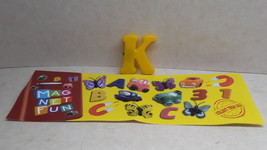 Gamaco- Magnet Fun - Letter K + paper - Surprise egg - £1.17 GBP