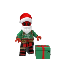 HYGIFT Marvel Santa Deadpool PG-1615 Custome Lego Minifigures - $4.99