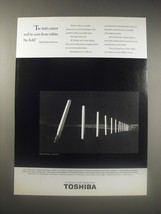 1990 Toshiba Ad - photo by Michael Kenna, Tilted Poles - $18.49