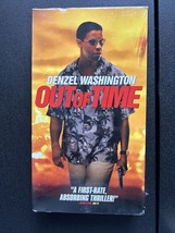 Out of Time (VHS, 2004) Movie Denzel Washington Eva Mendes Drama New Sealed - £1.41 GBP