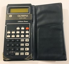 Olympia LCD 280 vintage calculator #2 - £17.92 GBP