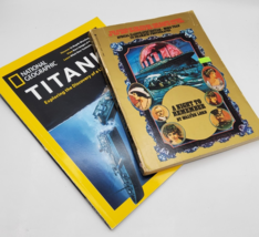 Titanic Lot A Night to Remember 1978 Illustrated Book + National Geograp... - $24.74