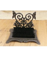 Cast Iron Boot Brush Shoe Cleaner Mud Scraper Mud Room Rustic Decor Farm... - $551.07 MXN