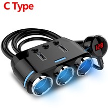 12V-24V Car Lighter Socket Splitter  LED USB Phone Charger Adapter Voltage Car L - £76.95 GBP
