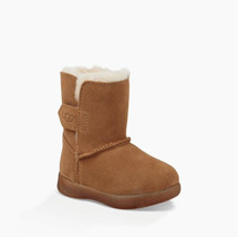 Ugg Cozy Baby Boots Keelan Boots Sz:7 Suede Boots Chesnut Booties???Buy Now? - £23.17 GBP