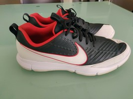 Nike Golf Men Shoes Sz 11 Spikeless White Red Black  849957-003 - £35.04 GBP