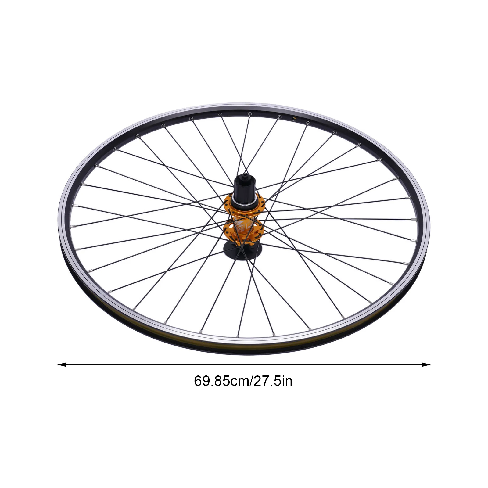 27.5 Inch Mountain Bike Wheelset Aluminum Alloy  Disc ke Bicycle Wheels New - £157.27 GBP