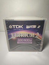 NEW Sealed Pack of 5 TDK Data CARTRIDGE Ultrium 2 200GB- 400GB D2405-LT0... - £15.01 GBP