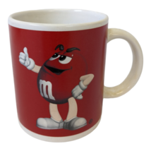 2000&#39;s Collectible Red M&amp;M Ceramic 11 oz. Coffee Cup Mug - $10.00