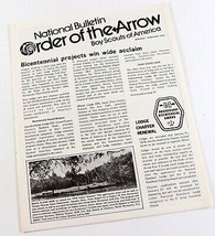 Vtg 1978 National Bulletin Order of the Arrow OA WWW Boy Scout of America BSA - £9.10 GBP
