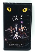 CATS The Musical 1998 VHS Video Black Clamshell Case Polygram Video Tested - £6.13 GBP