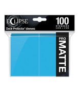 6 packs of 100 (600) Ultra PRO Pro-Matte Eclipse Sky Blue Std Sized Card... - $1,161.10 MXN