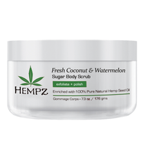 Hempz Coconut &amp; Watermelon Sugar Scrub, 7.3 Oz. - £20.32 GBP