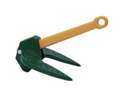 Boating Navy Anchor Green/Gold 15 Pounds (bff) M2 - £186.72 GBP