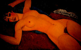 Amedeo Modigliani 1984 Lithograph w/COA. #Exclusive Gift Modigliani Sexy Rare Art - £195.35 GBP