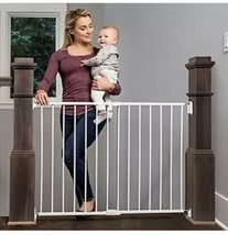 Regalo 2-in-1 Extra Wide Stairway / Hallway Baby Safety Gate Open Box - $63.36